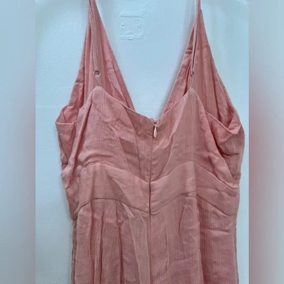 RENEWED JUMPSUIT IN BLUSH LINEN LOOK - Picture 3 of 6